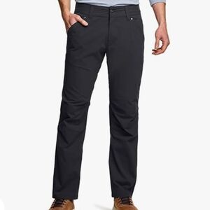 NWT CQR Gear men's black pants 40x32 reinforced knee